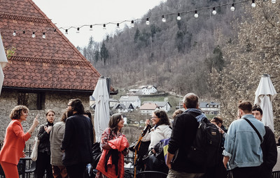 Utrinki s pogovora Umetna kri, a prave solze <em>Foto: Maša Pirc</em>